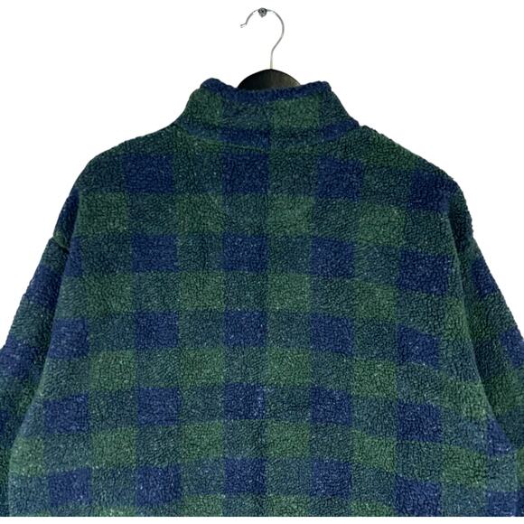 Field & Stream 1/4 Zip Plaid Fleece - Picture 6 of 7
